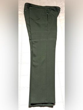 Chicos Black Dress Pants 12 US / 2 R Nylon Rayon Spandex. Quality Fabric Slacks